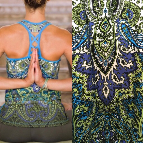 Athleta | Tic Tac Toe Draw String Tank - Picture 2 of 7